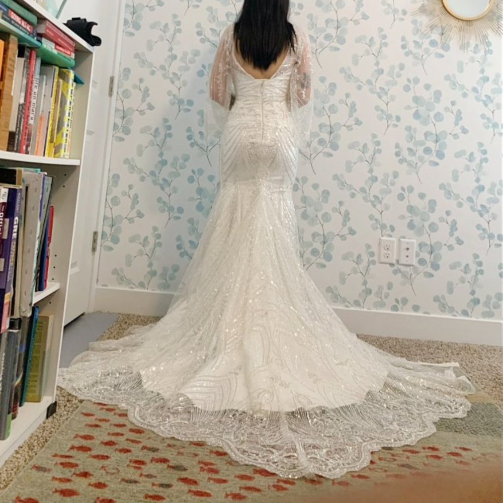 Olia Zavozina Eleanor designer wedding dress